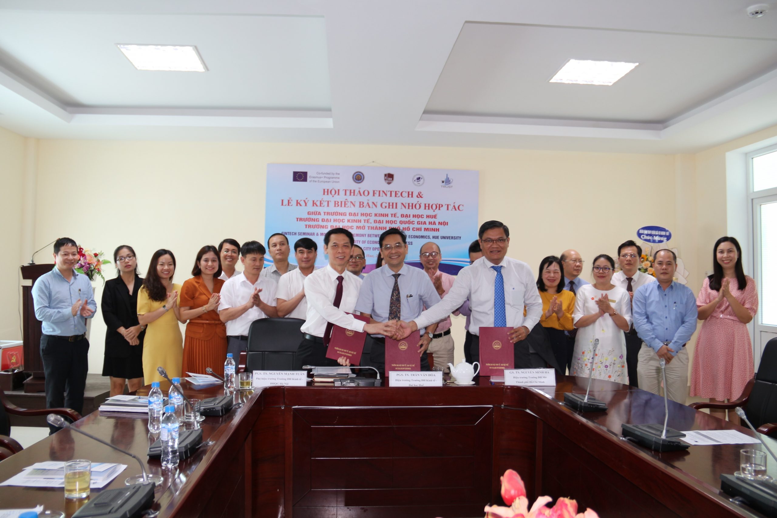 TRUST Project University Partners in Vietnam Hold Fintech Conference, MOU Signing Ceremony