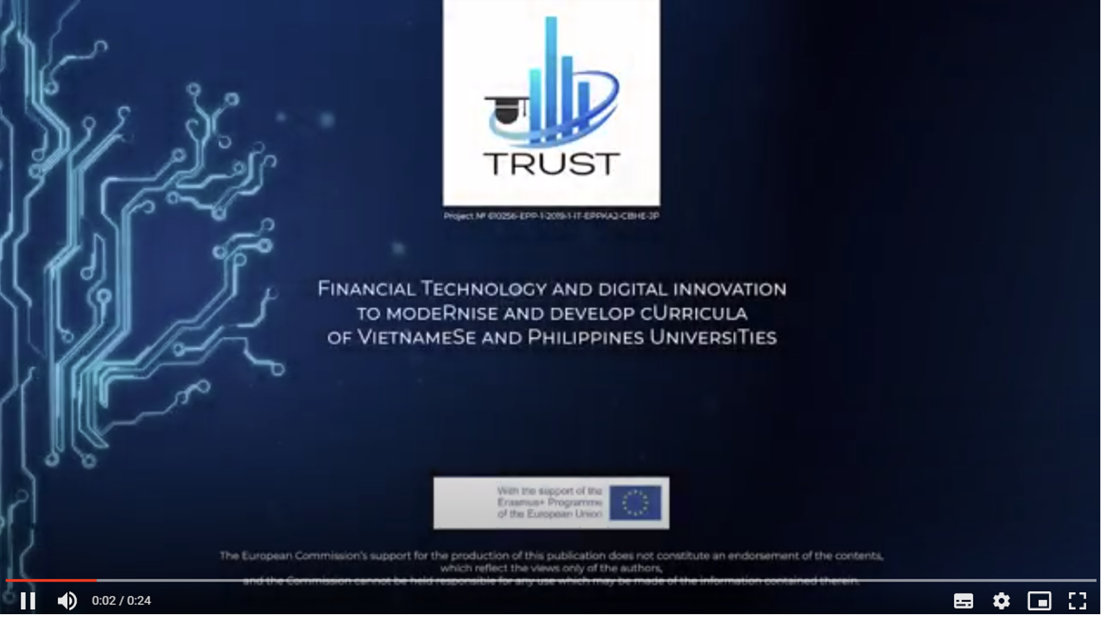 TRUST Project’s Master in Financial Technology Course Development Gains Ground